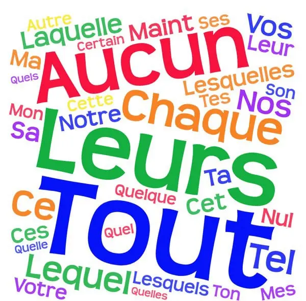 adjectives in French