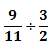 9/11 � 3/2